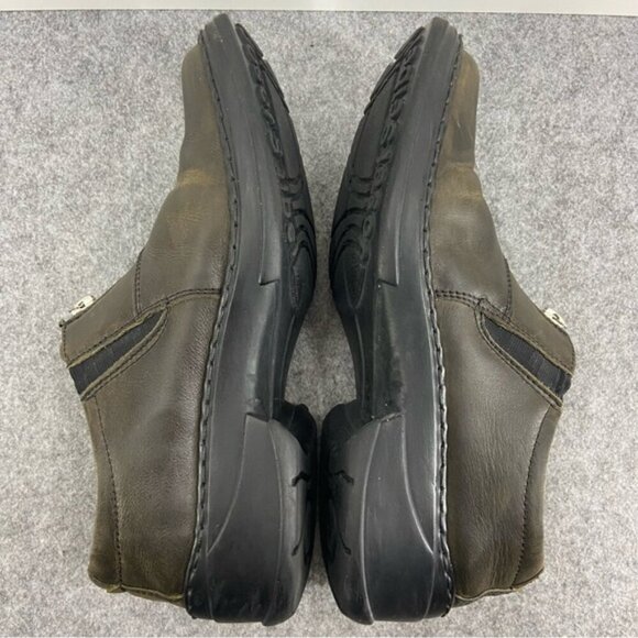 Josef Seibel Daphne Dark Green Leather Loafer Women’s Size 39 or US 8-8.5 - Picture 6 of 11